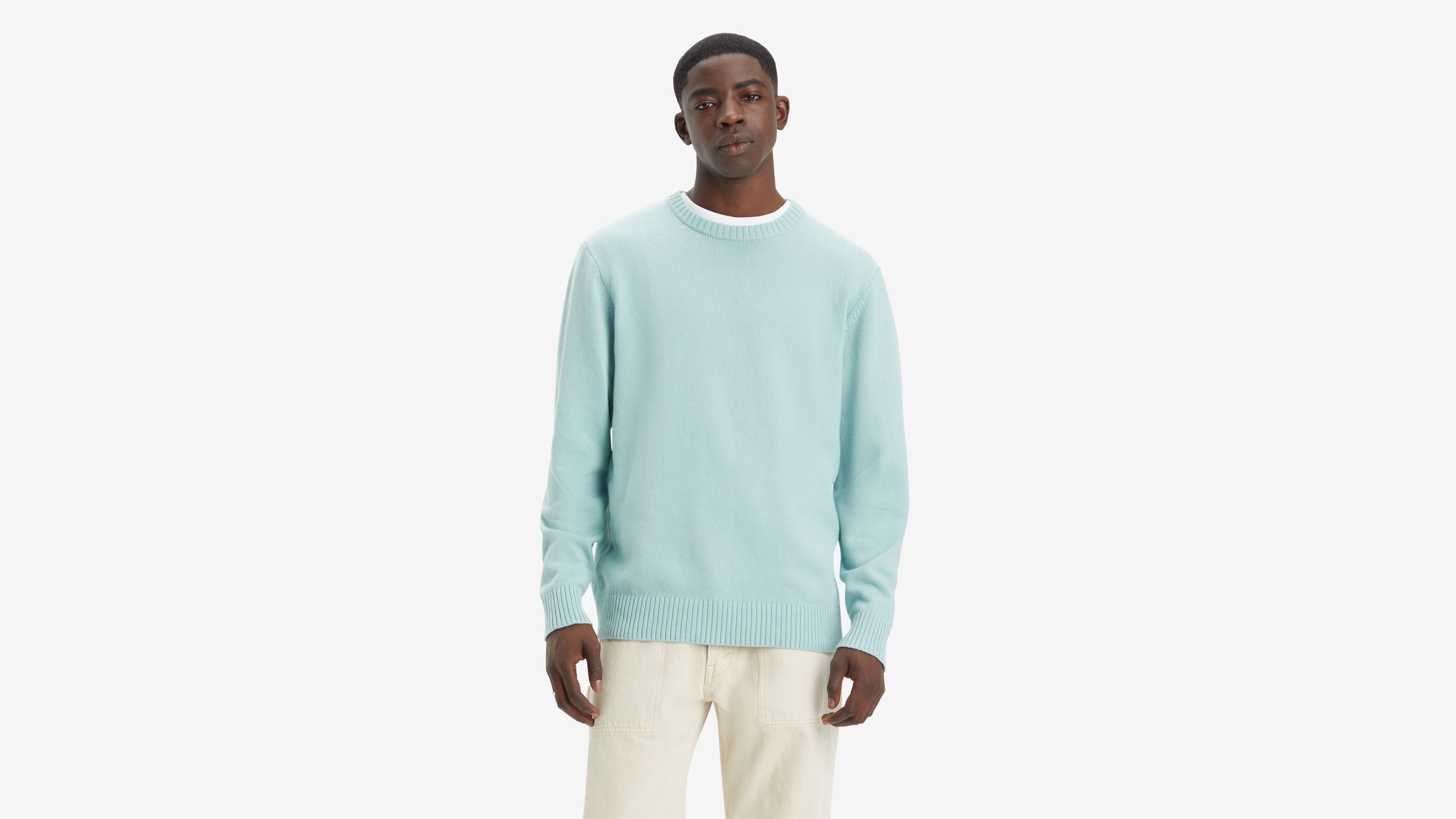 Red Tab Crewneck Sweater 1