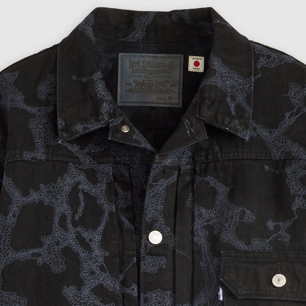 Type I Trucker Jacket — Moj Hitch - Blue