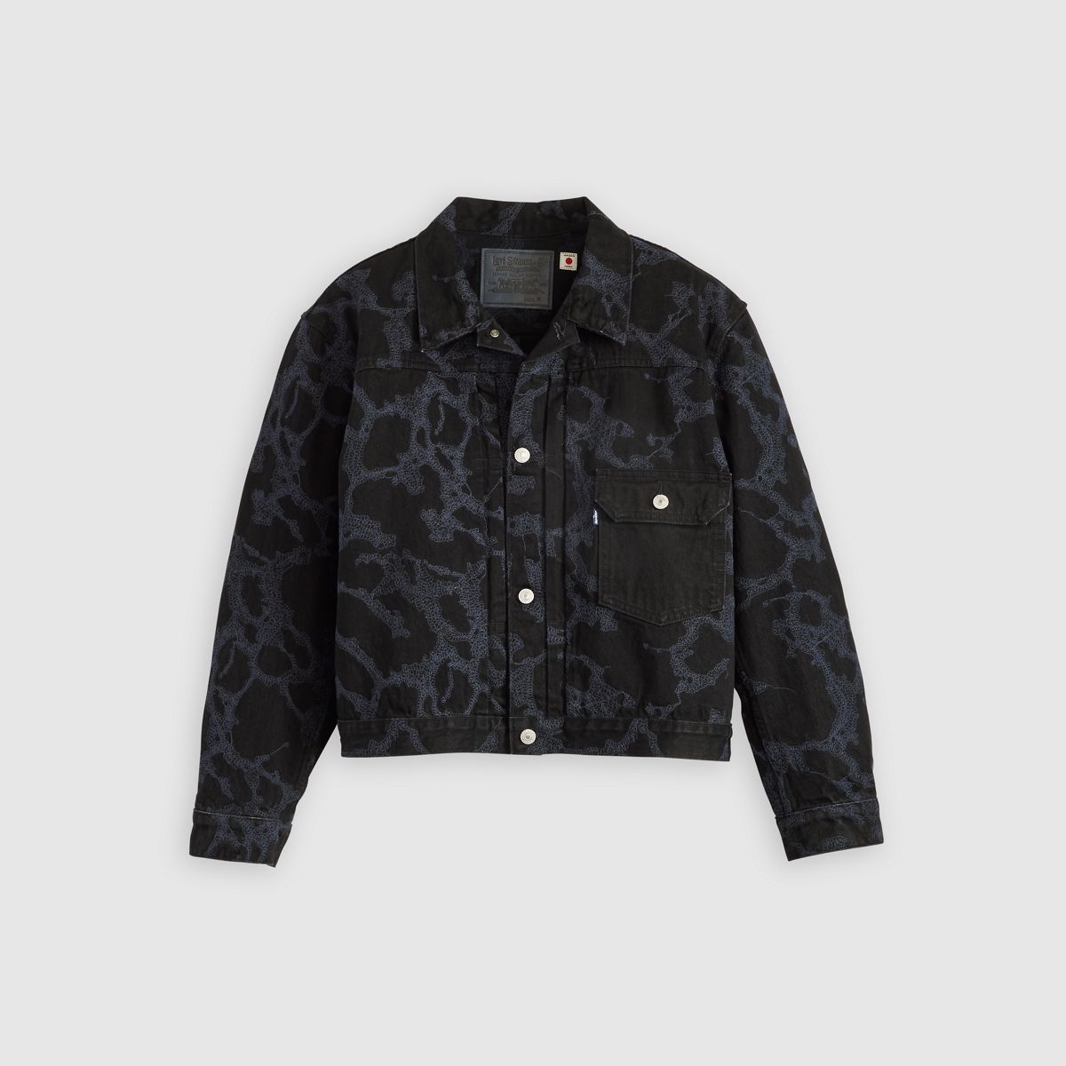 Type I Trucker Jacket — Moj Hitch - Blue