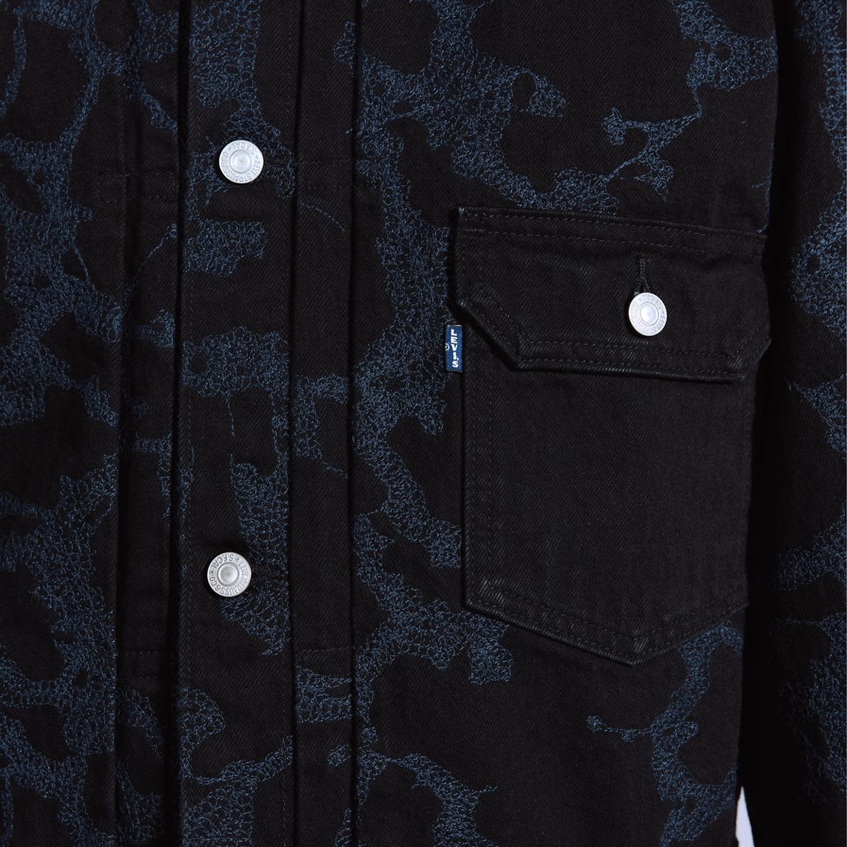 Type I Trucker Jacket — Moj Hitch - Blue