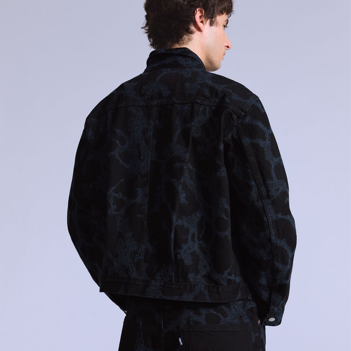 Type I Trucker Jacket — Moj Hitch - Blue