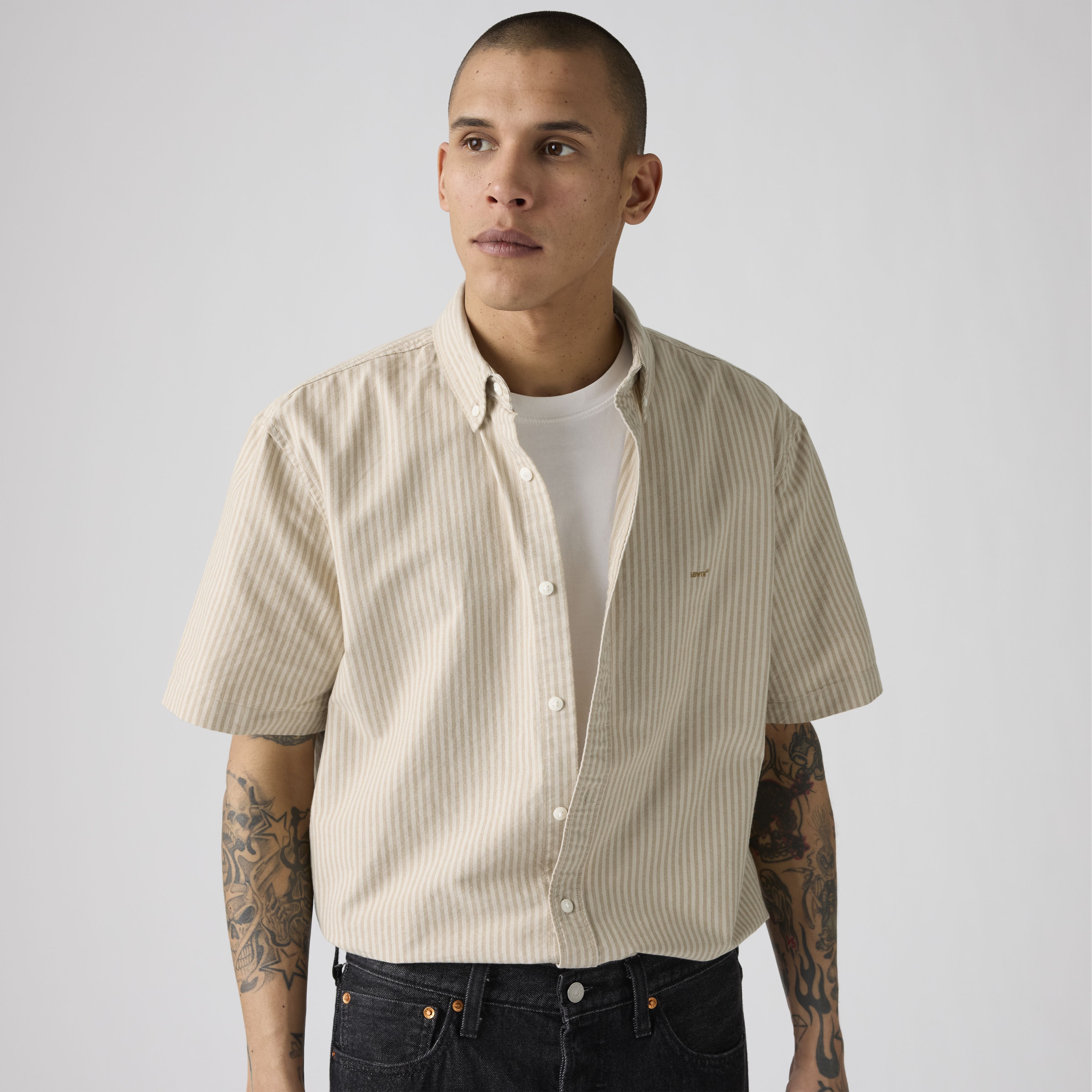 Short-Sleeve Authentic Button-Down Shirt 1