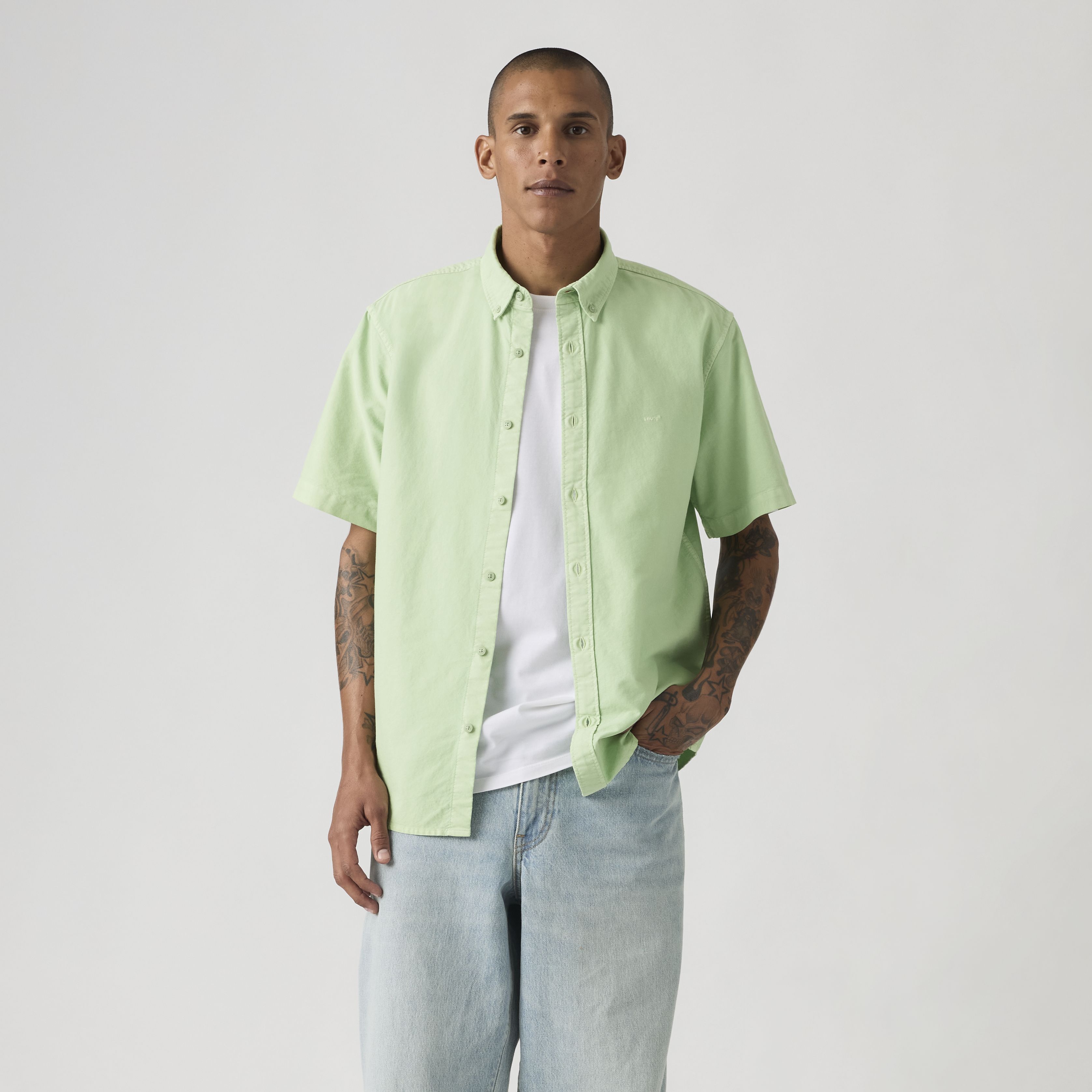 Short Sleeve Authentic Button-Down Shirt 4