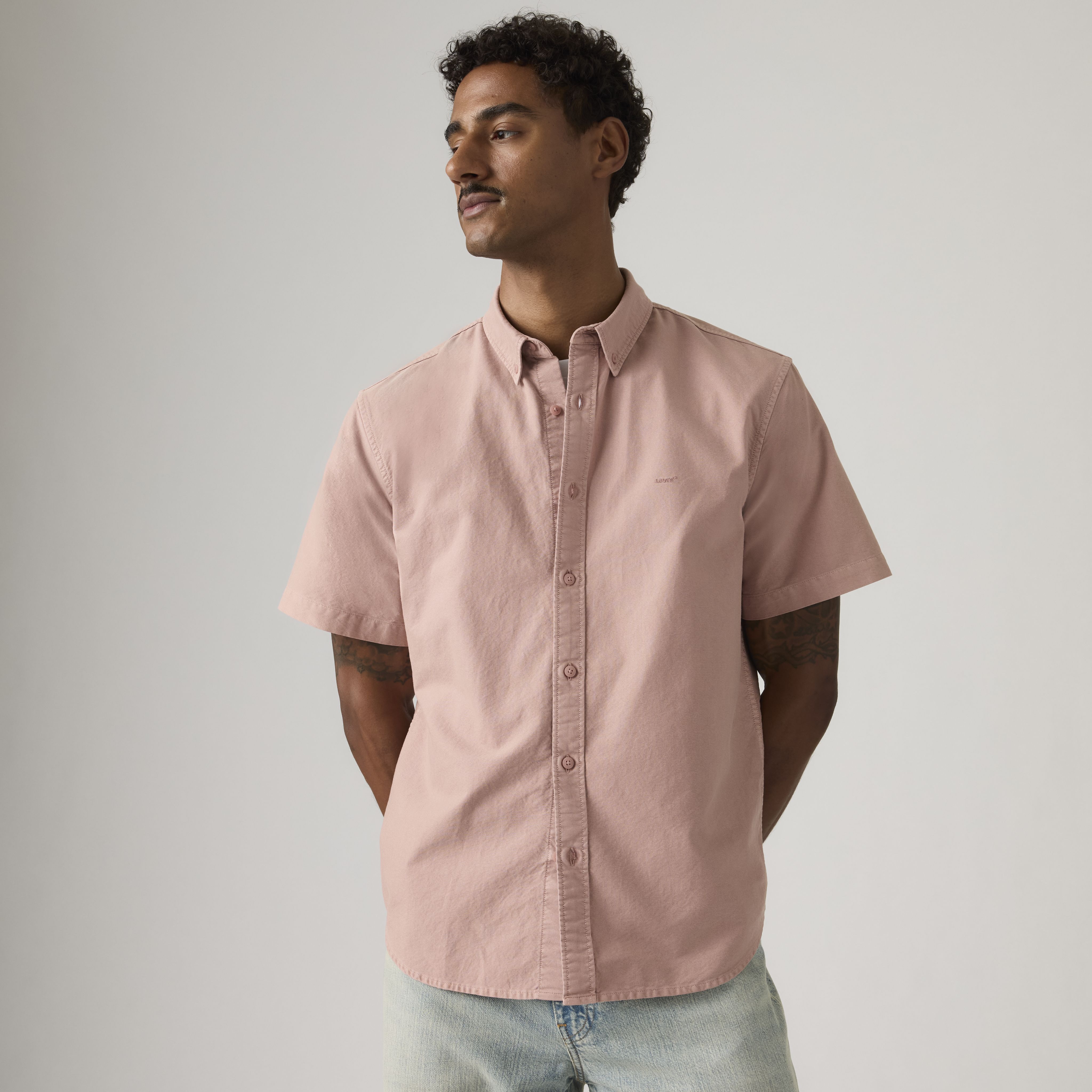 Short Sleeve Authentic Button-Down Shirt 1