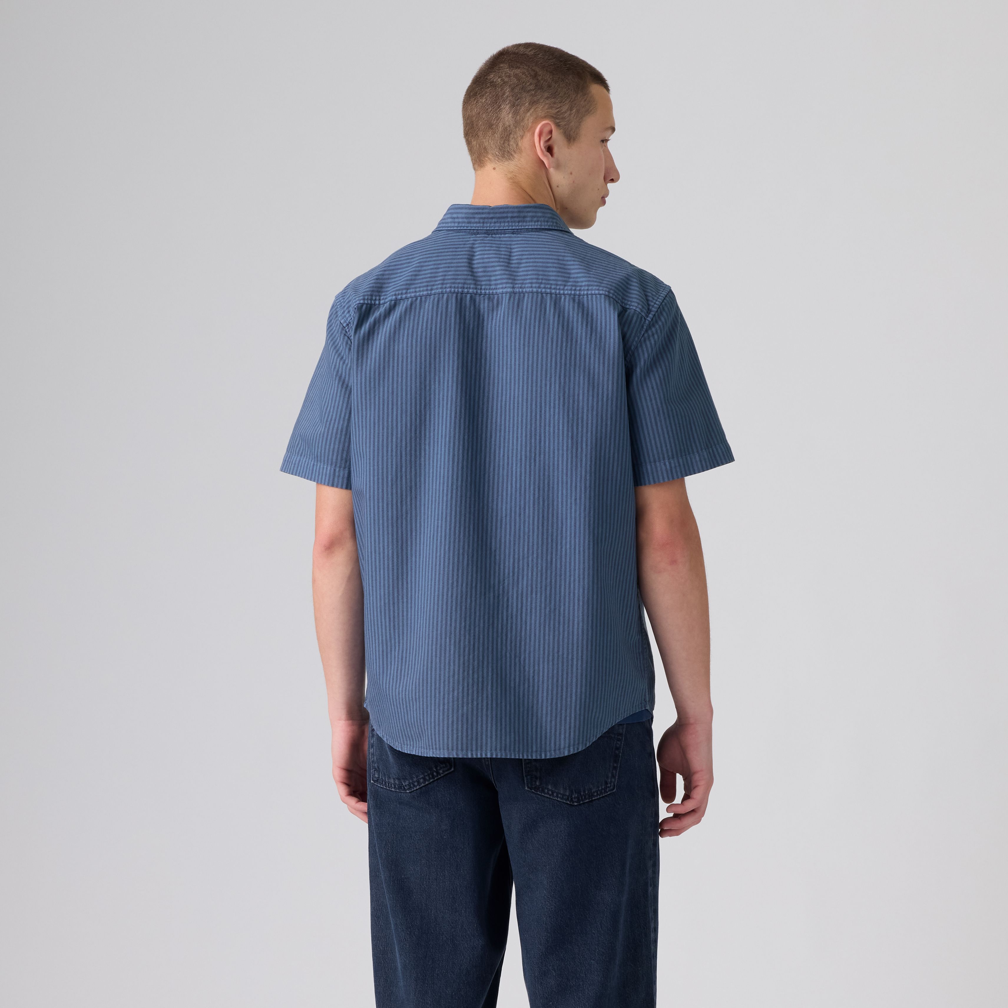 Short Sleeve Authentic Button-Down Lightweight Shirt 4