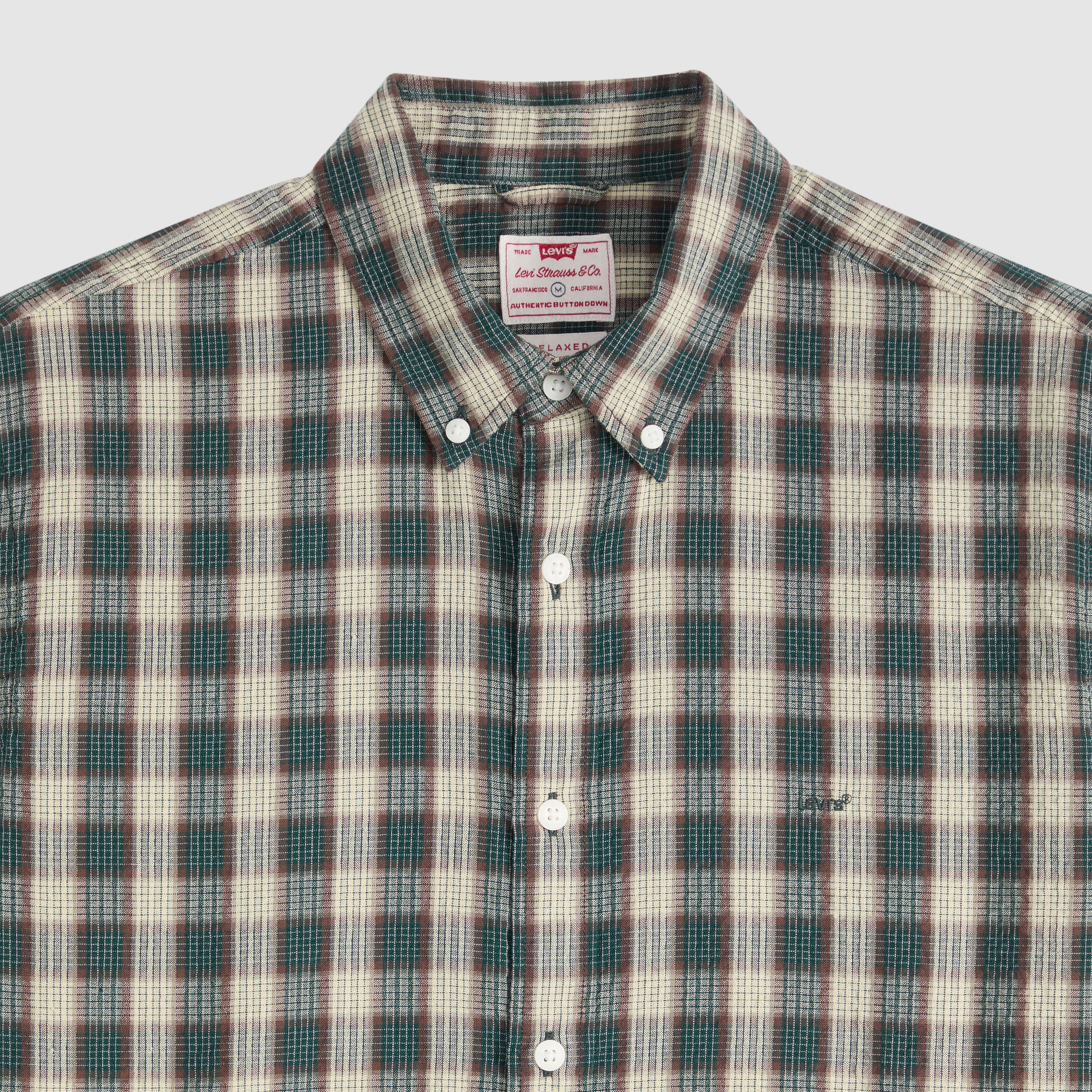 Authentic Button-Down Short-Sleeve Shirt 6