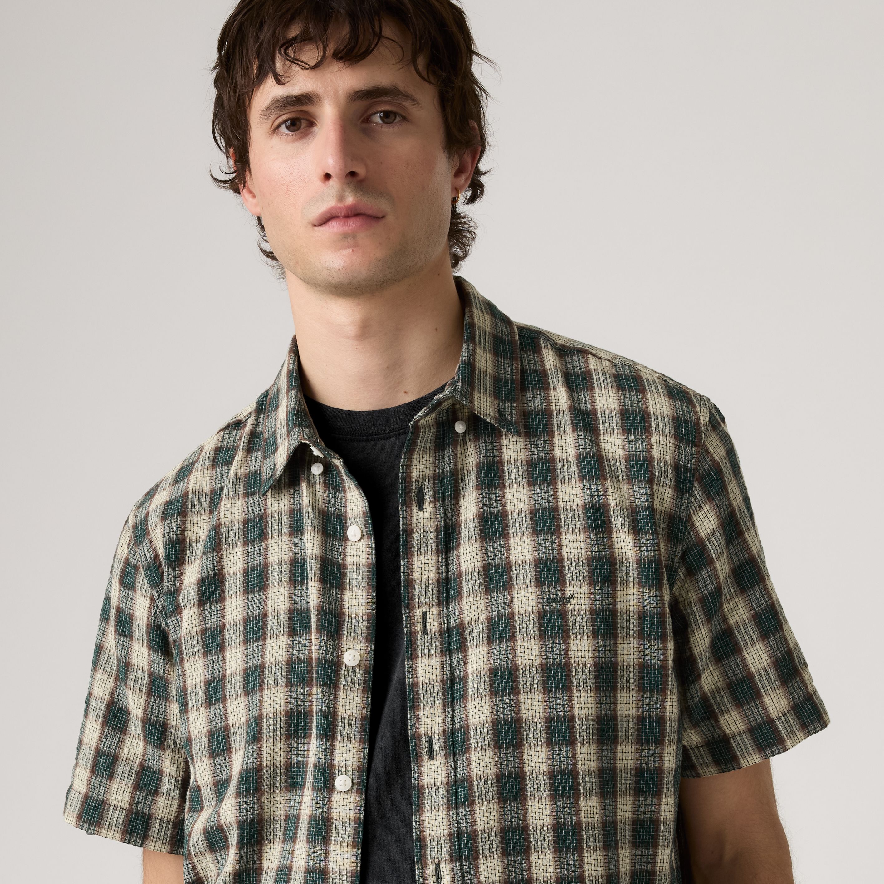 Short Sleeve Authentic Button-Down Lightweight Shirt 2