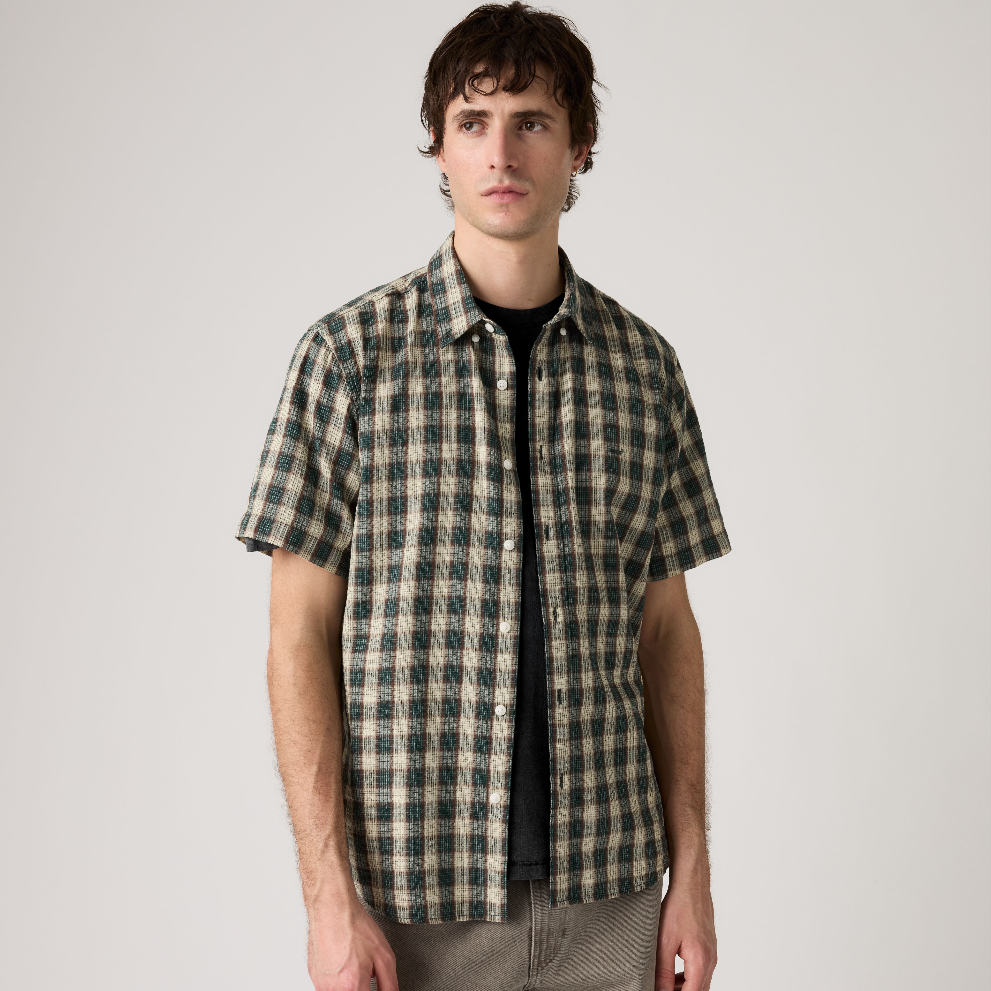 Short Sleeve Authentic Button-Down Lightweight Shirt 1