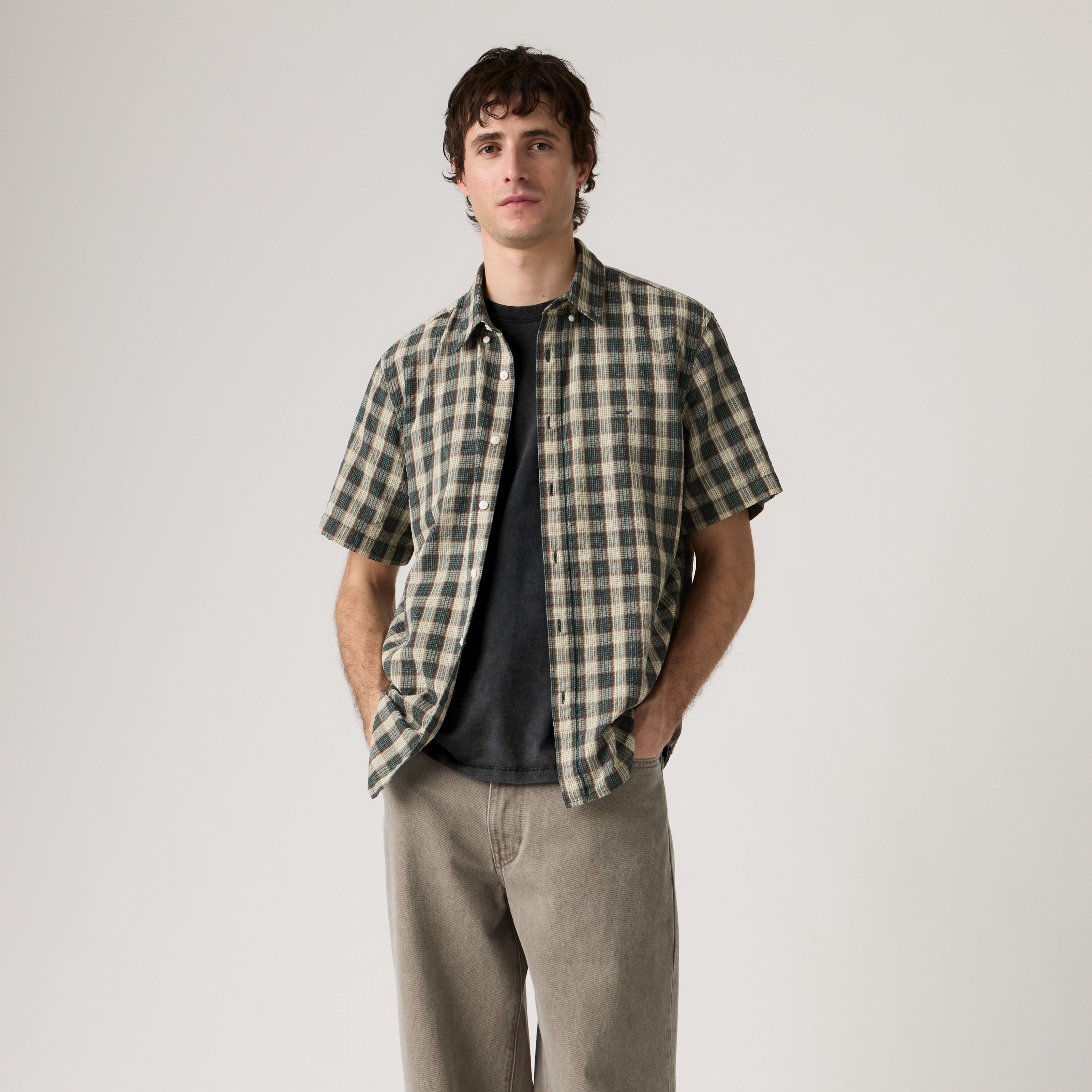 Short Sleeve Authentic Button-Down Lightweight Shirt 3