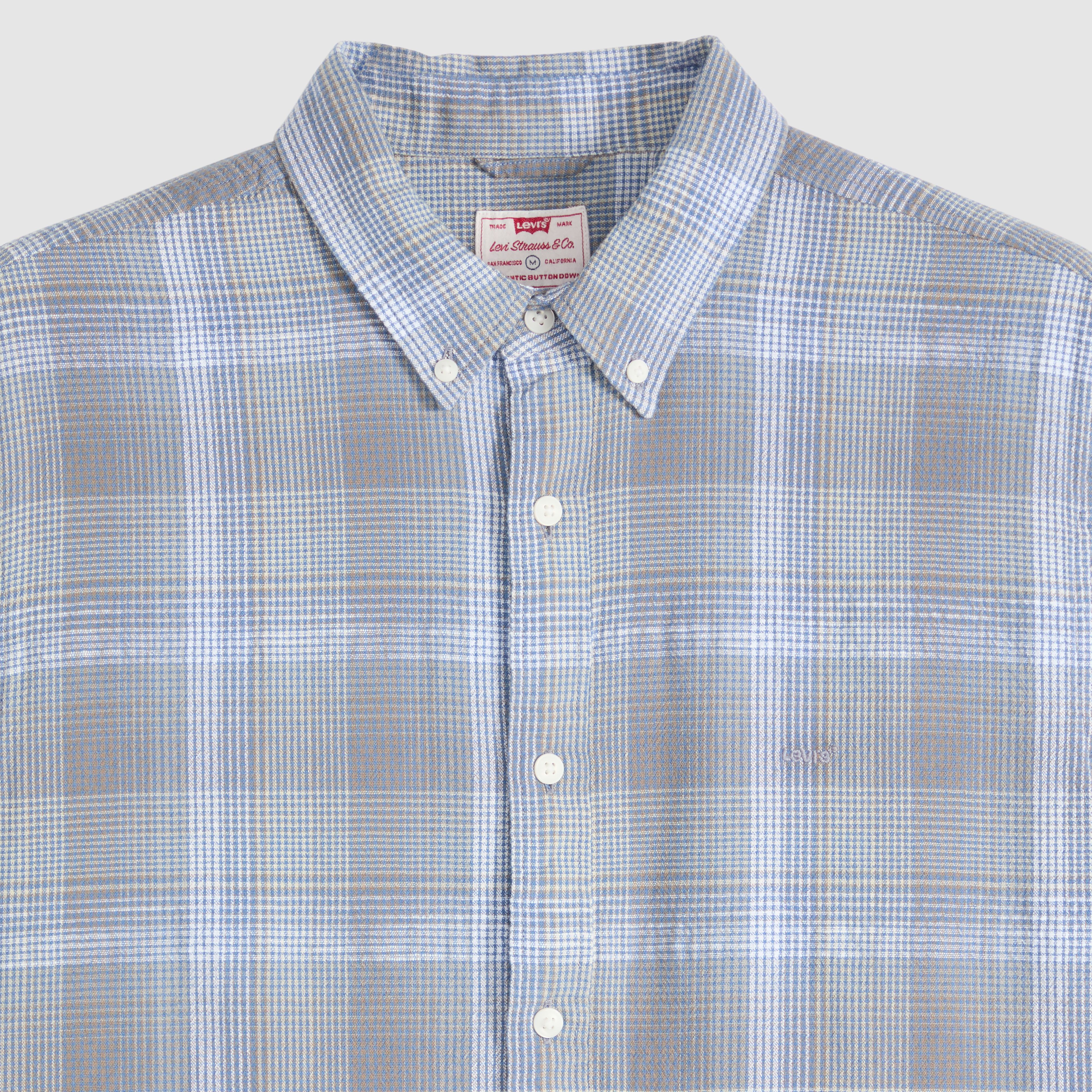 Authentic Button-Down Short-Sleeve Shirt 6