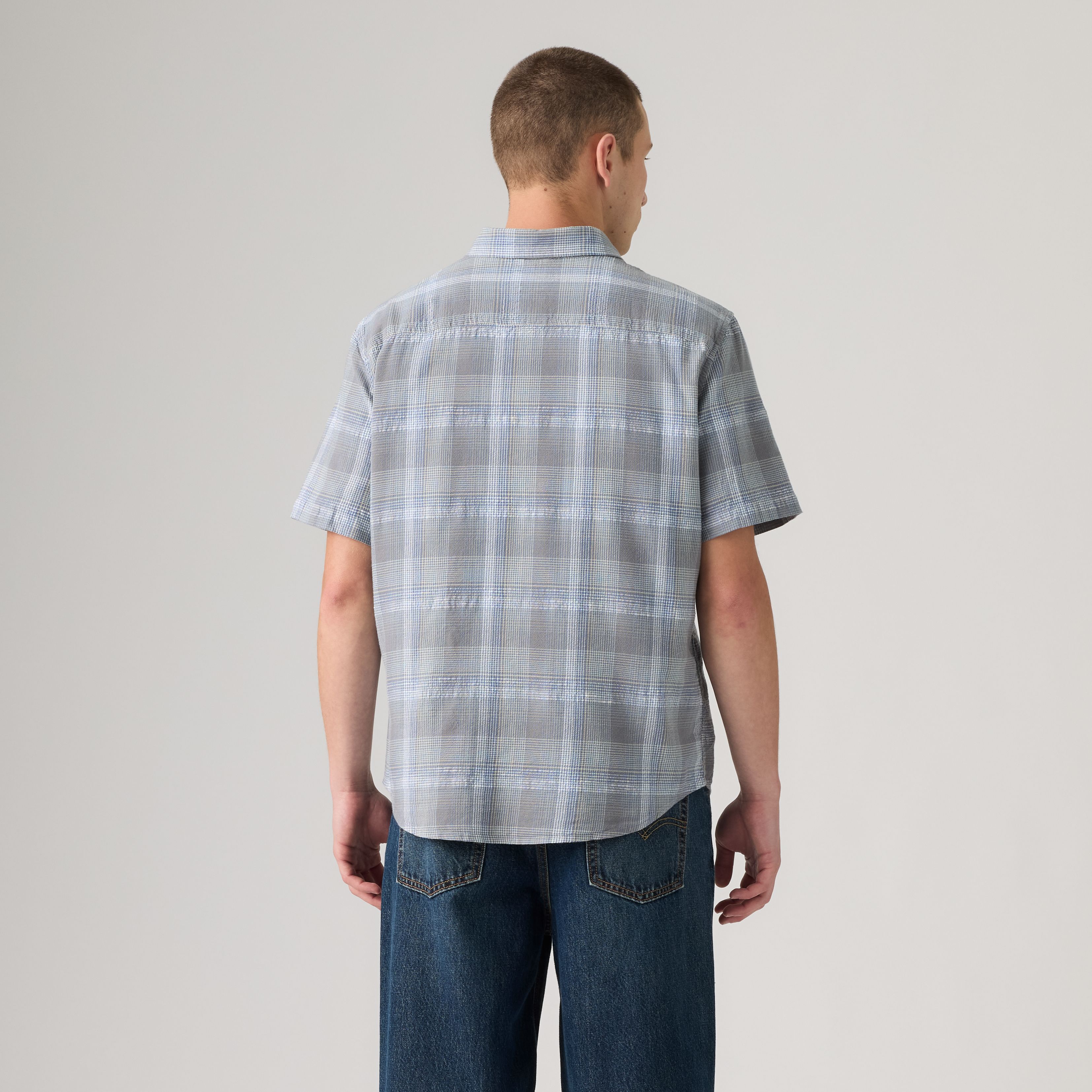 Short Sleeve Authentic Button-Down Lightweight Shirt 4