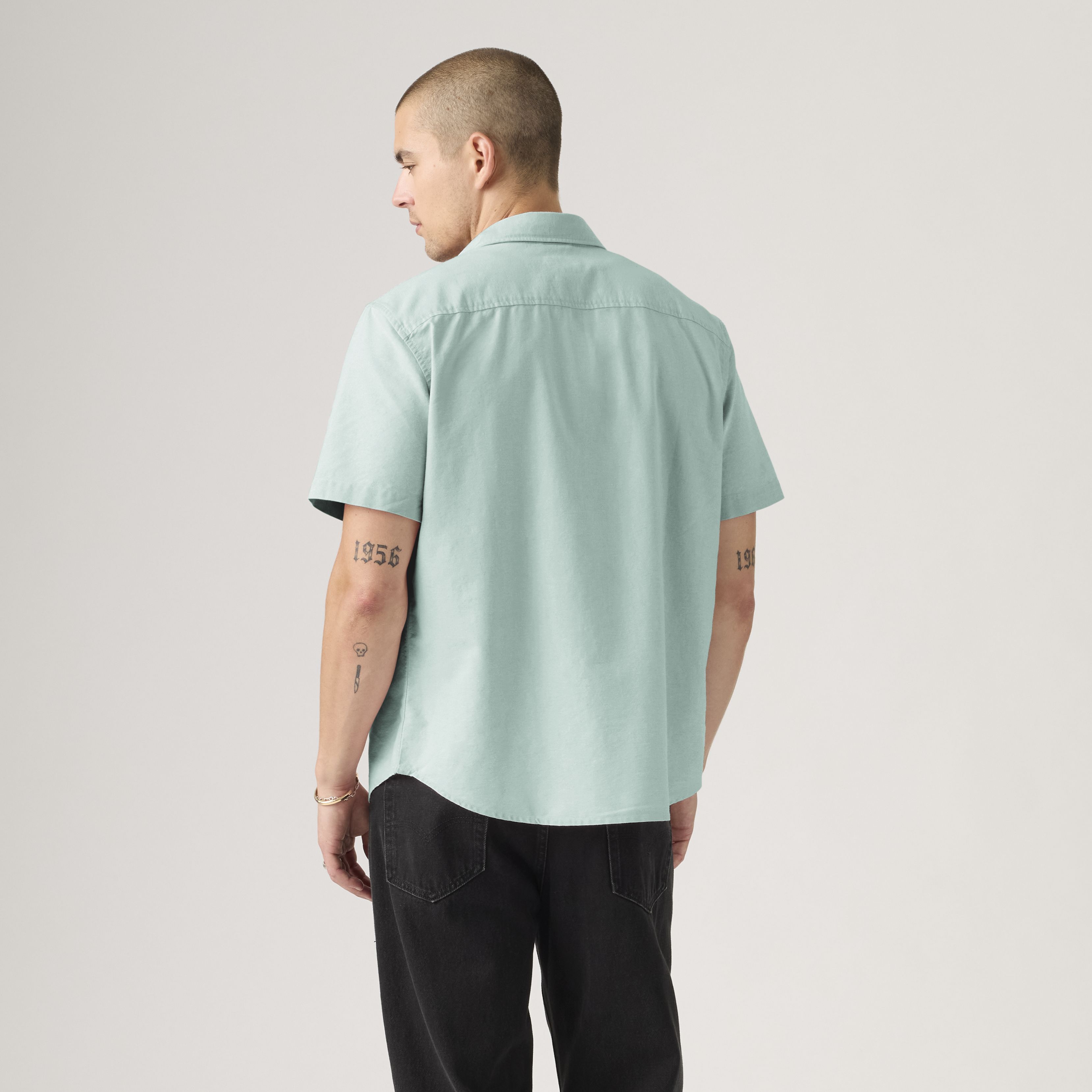 Short Sleeve Authentic Button Down Lightweight Shirt 4