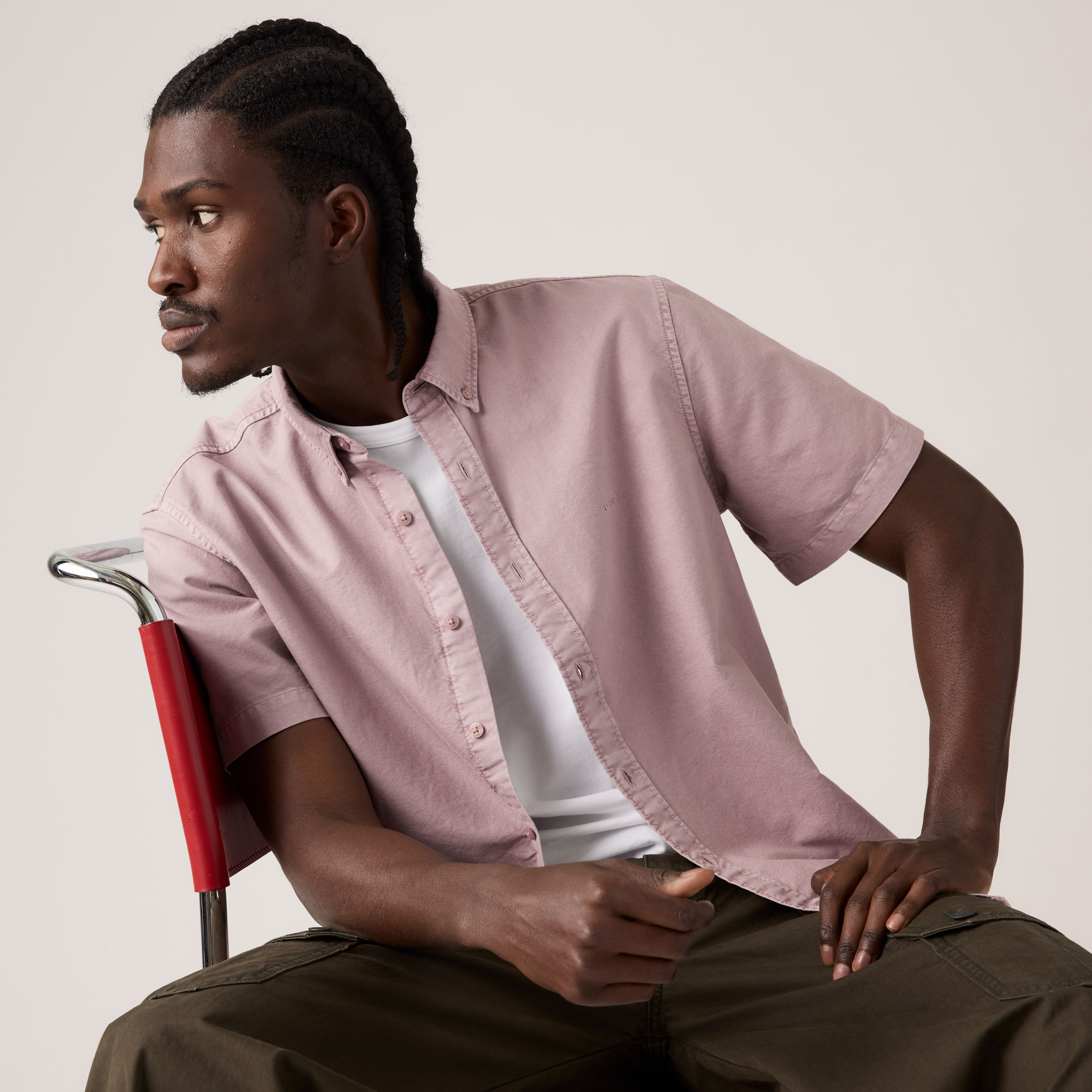 Short Sleeve Authentic Button-Down Shirt 2