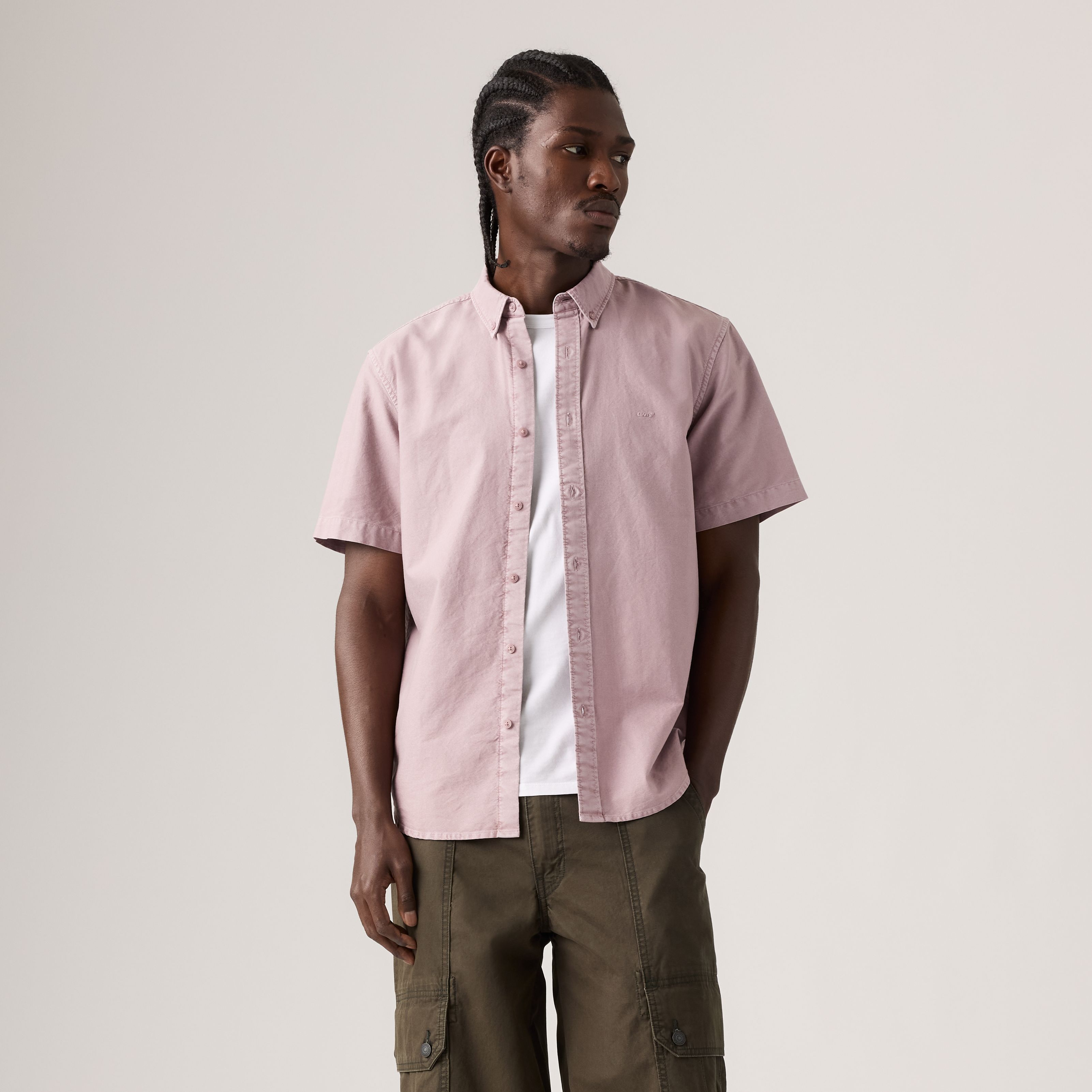Short Sleeve Authentic Button-Down Shirt 3