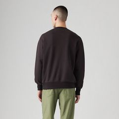 Authentic Crewneck Garment Dye Sweatshirt — Black Agate - Black 3