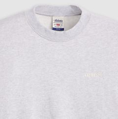 Authentic Crewneck Garment Dye Sweatshirt — Light Heather Grey 6
