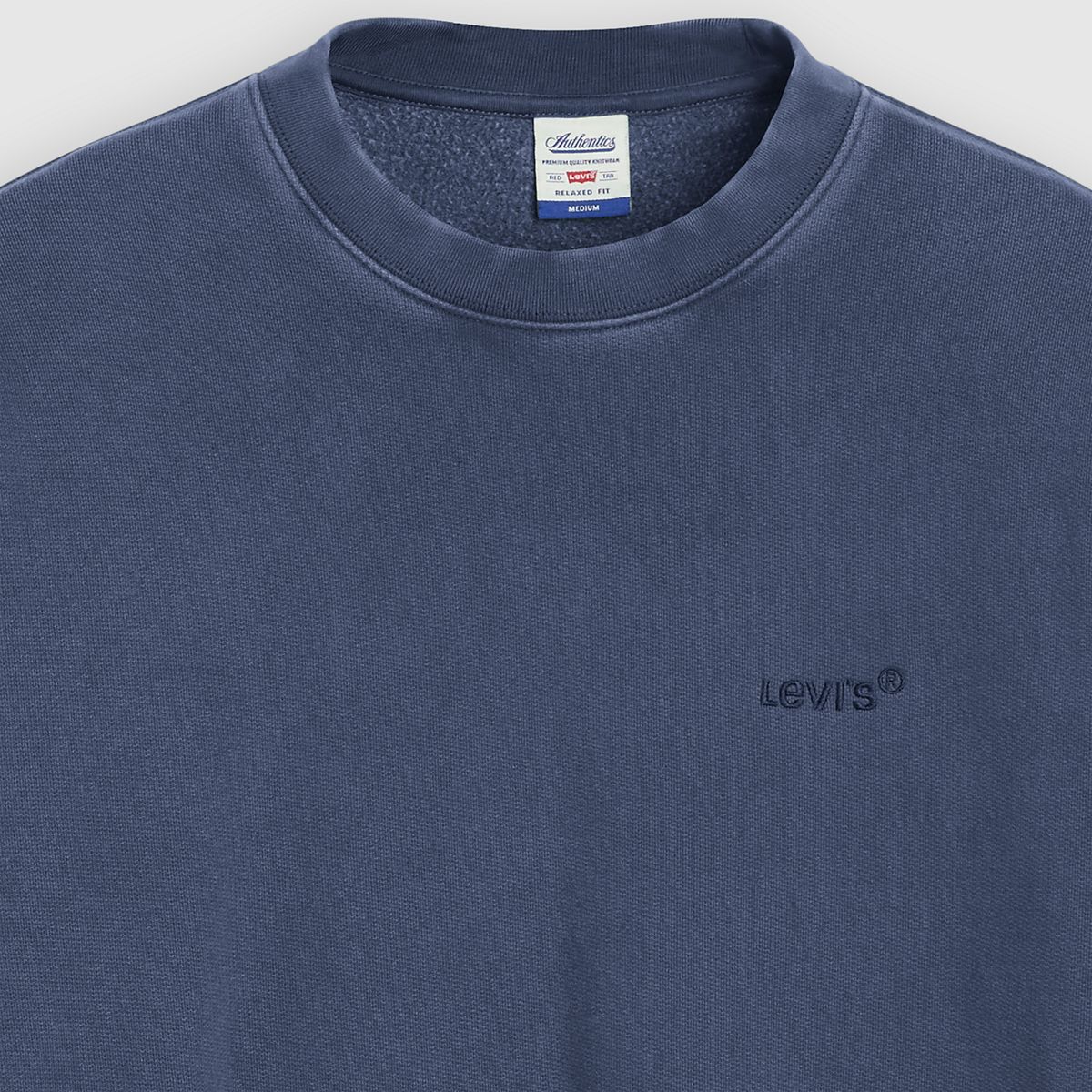 Authentic Crewneck Garment Dye Sweatshirt — Sargasso Sea Garment Dye F Sargasso Sea - Blue