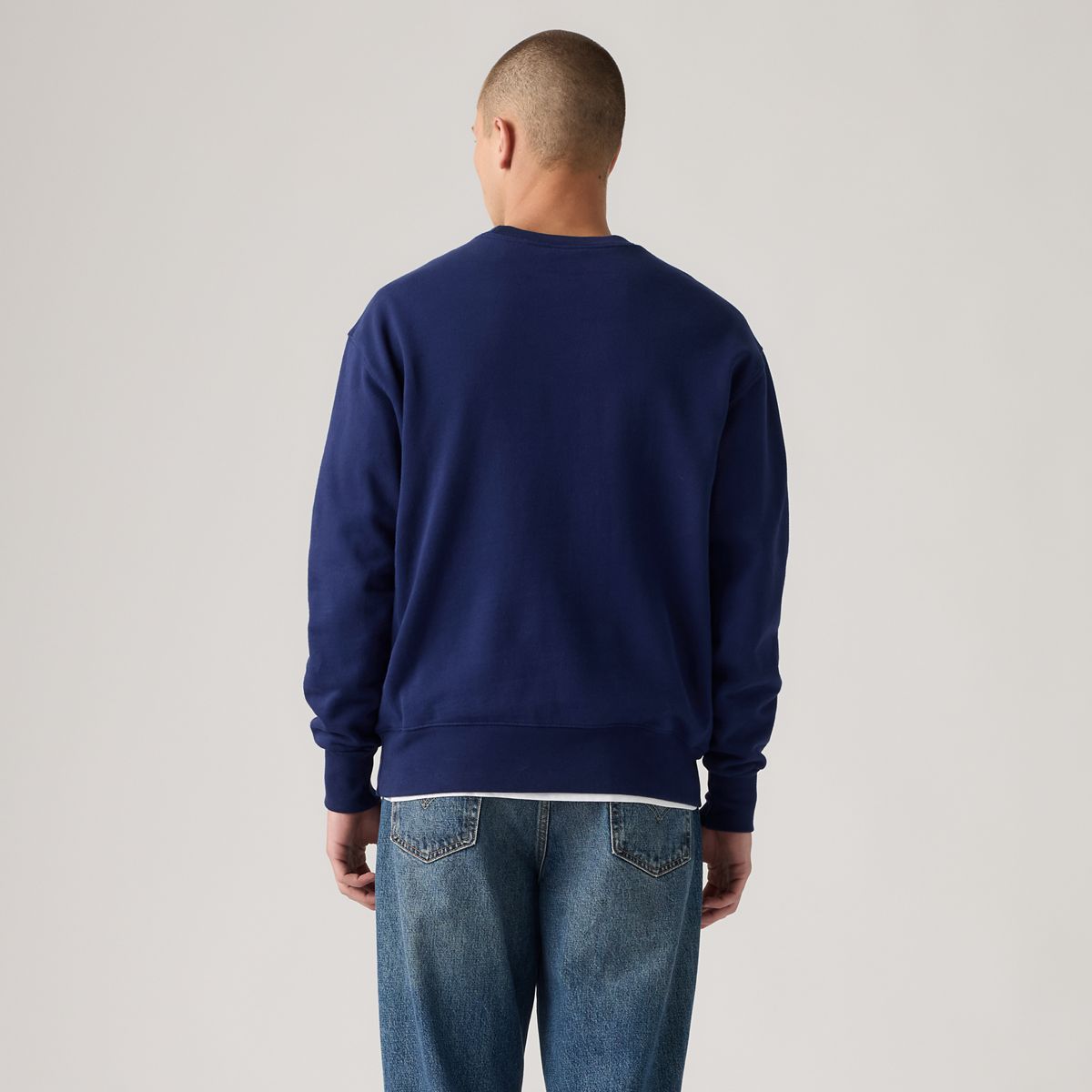 Authentic Crewneck Garment Dye Sweatshirt — Sargasso Sea Garment Dye F Sargasso Sea - Blue