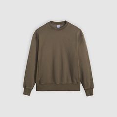 Authentic Crewneck Garment Dye Sweatshirt — Garment Dye H225 Maitake Brown - Brown 5