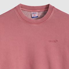 Authentic Crewneck Garment Dye Sweatshirt — Garment Dye Roan Rouge - Red 6