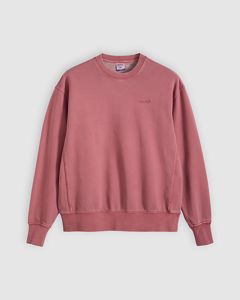 Authentic Crewneck Garment Dye Sweatshirt — Garment Dye Roan Rouge - Red 5