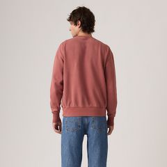 Authentic Crewneck Garment Dye Sweatshirt — Garment Dye Roan Rouge - Red 4