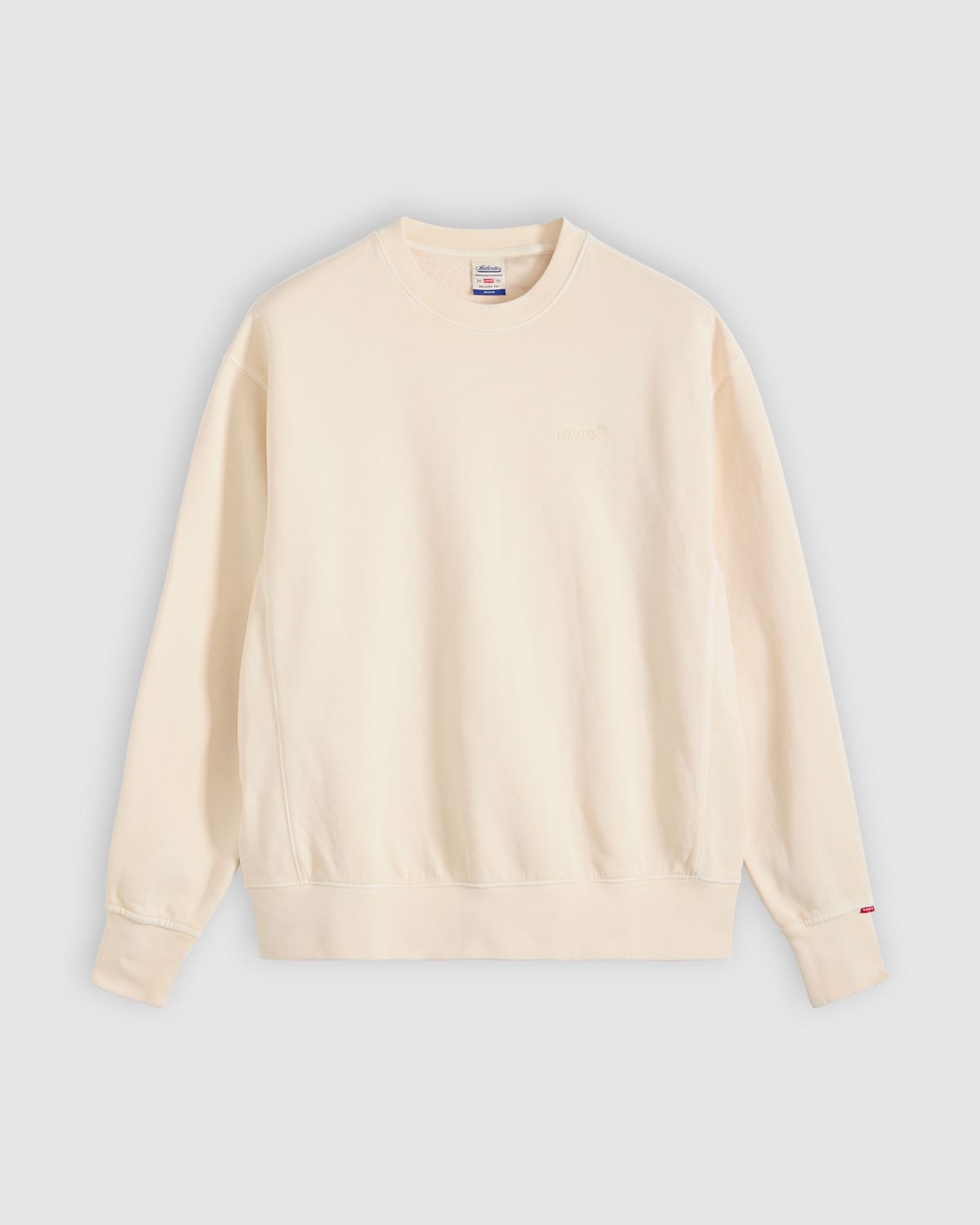 Authentic Crewneck Garment Dye Sweatshirt — Garment Dye Rutabaga - Orange