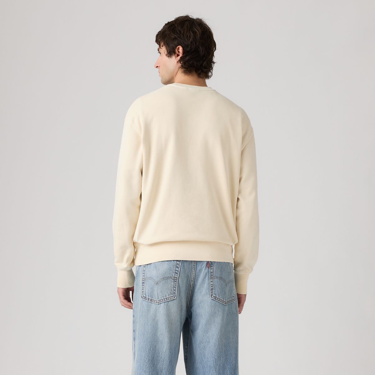 Authentic Crewneck Garment Dye Sweatshirt — Garment Dye Rutabaga - Orange