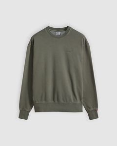 Authentic Crewneck Garment Dye Sweatshirt — Garment Dye Kambaba - Green 5