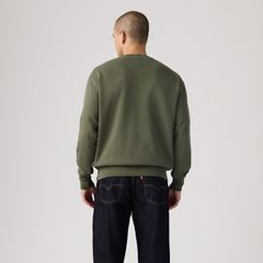 Authentic Crewneck Garment Dye Sweatshirt — Garment Dye Kambaba - Green 4
