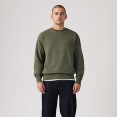 Authentic Crewneck Garment Dye Sweatshirt — Garment Dye Kambaba - Green 3