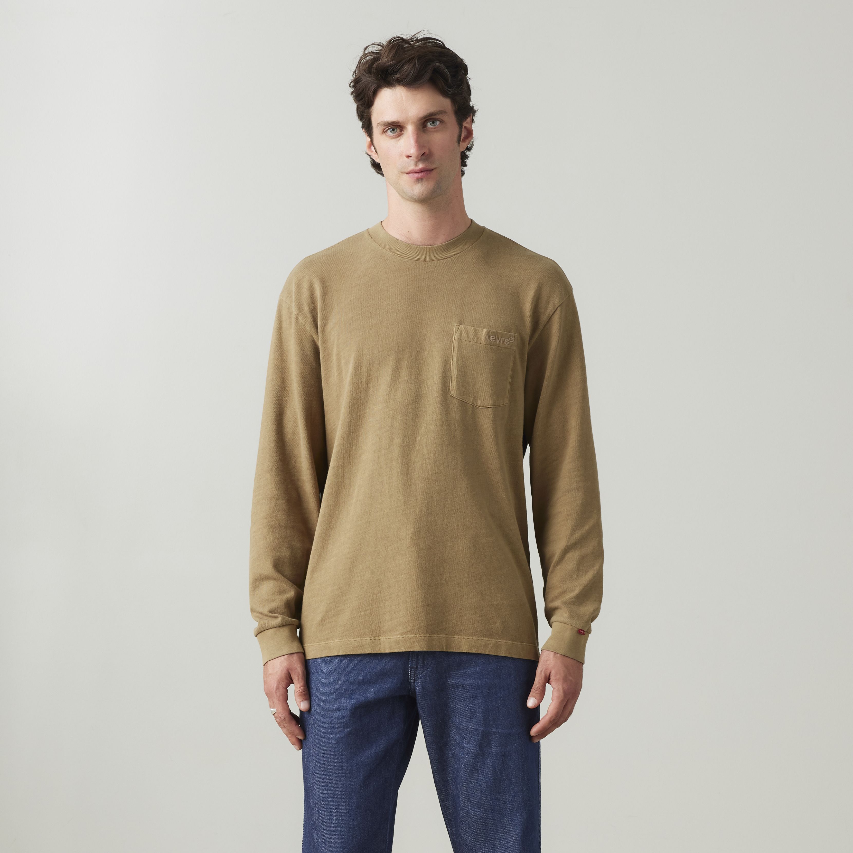 Long Sleeve Authentic Pocket T-Shirt 3