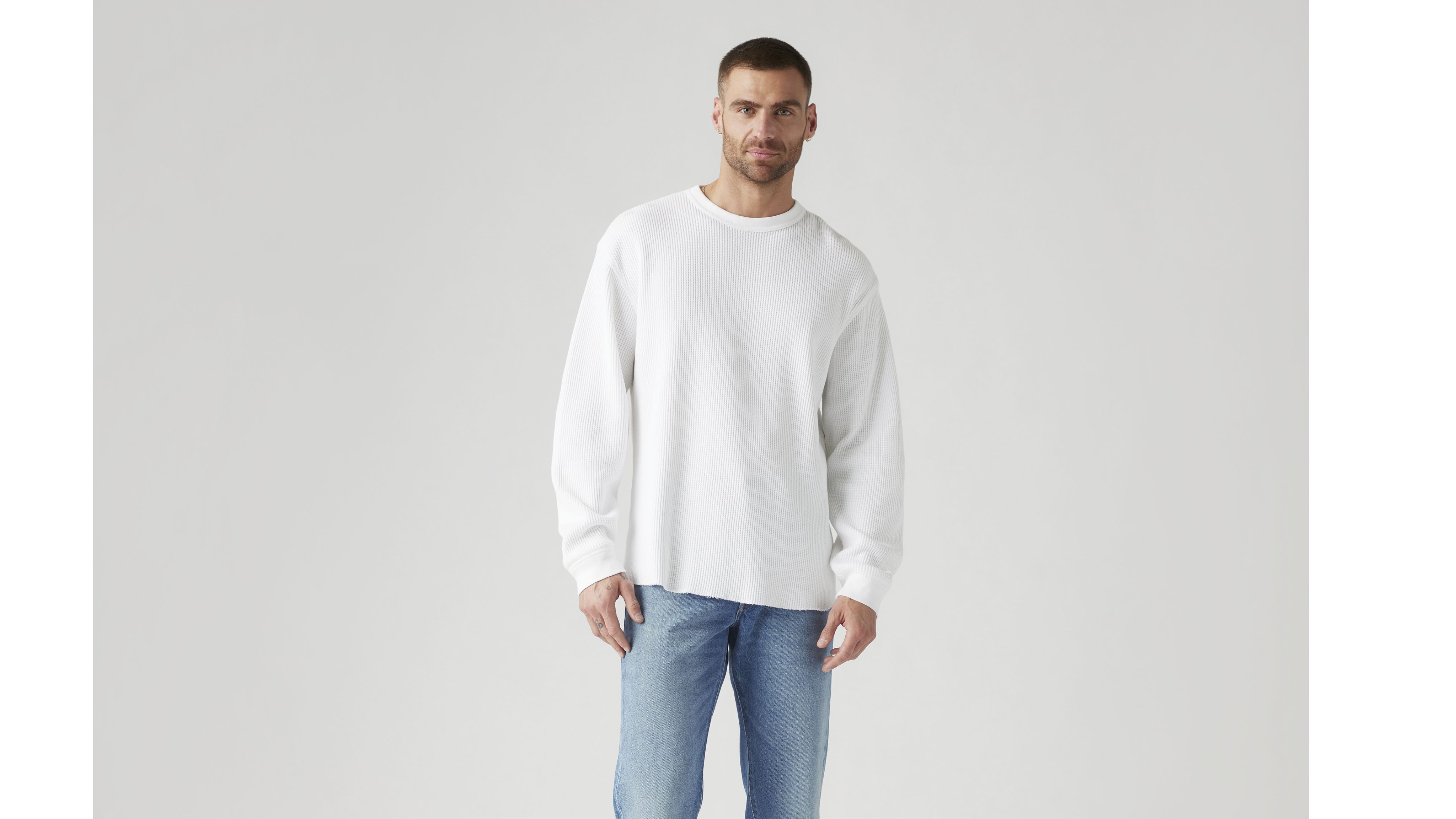 Long-Sleeve Relaxed Thermal Shirt 15