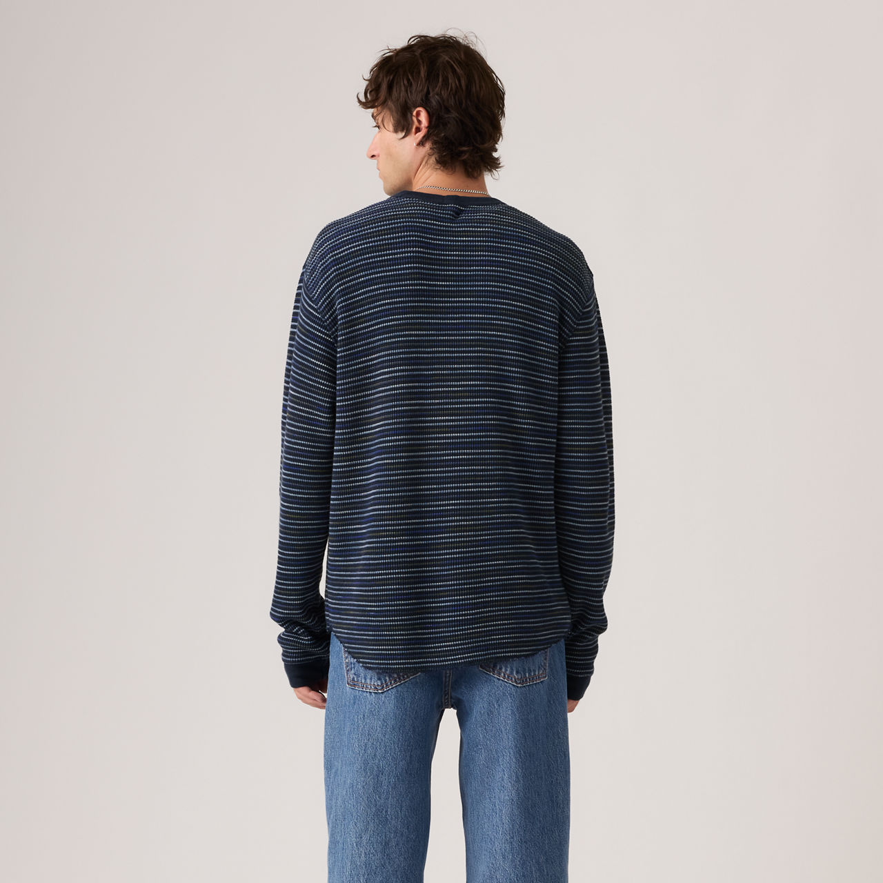 Long-Sleeve Relaxed Thermal Shirt 4