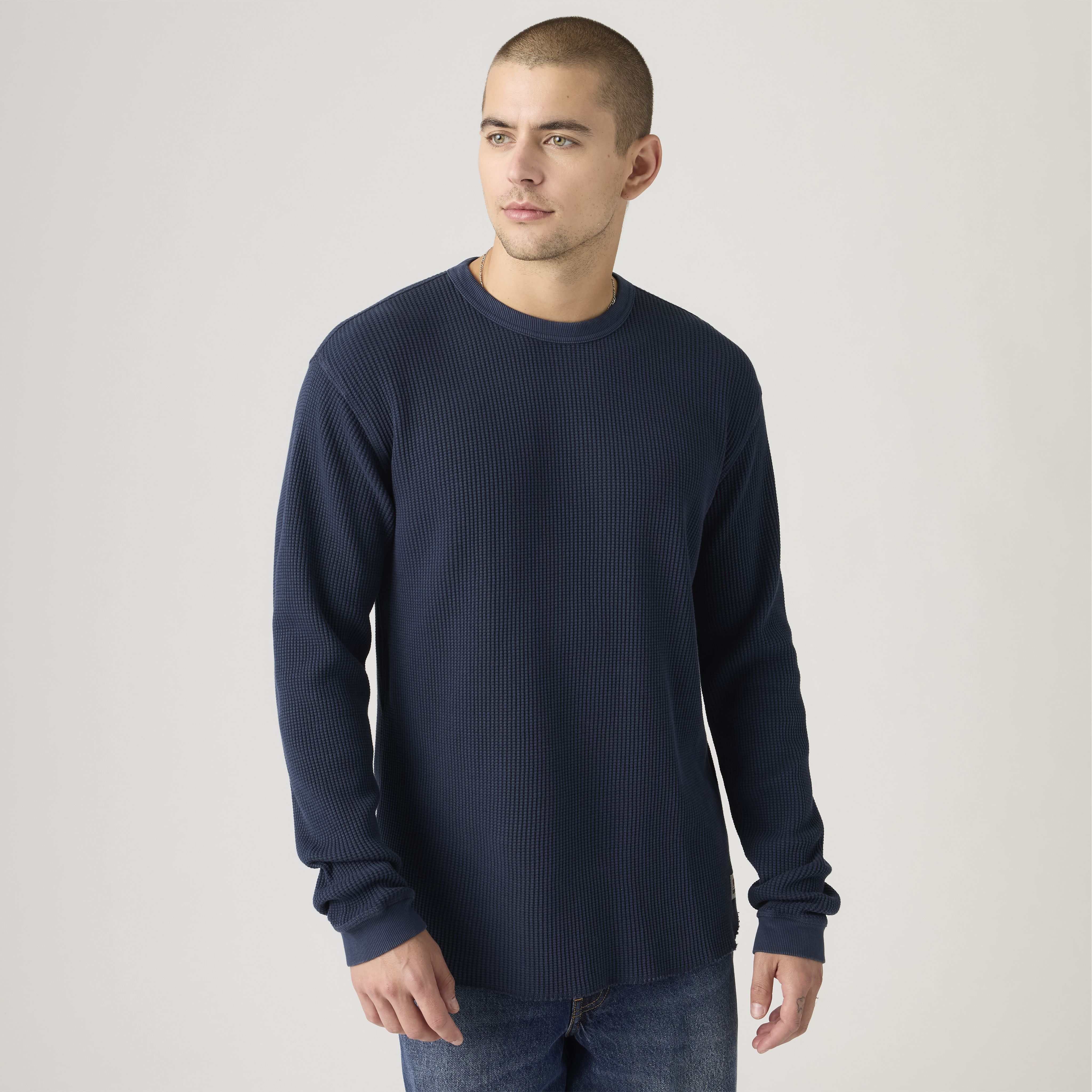Long Sleeve Relaxed Thermal Tee 1