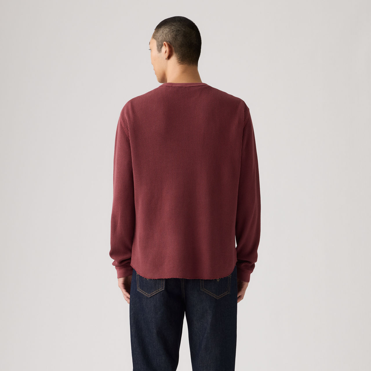 Long Sleeve Relaxed Thermal T-Shirt 4