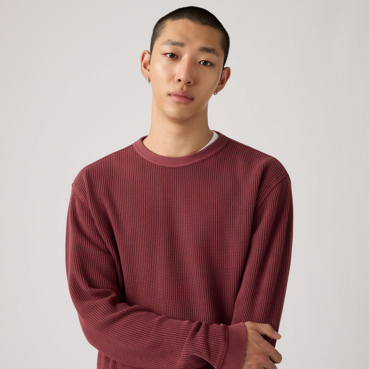 Long Sleeve Relaxed Thermal T-Shirt 2