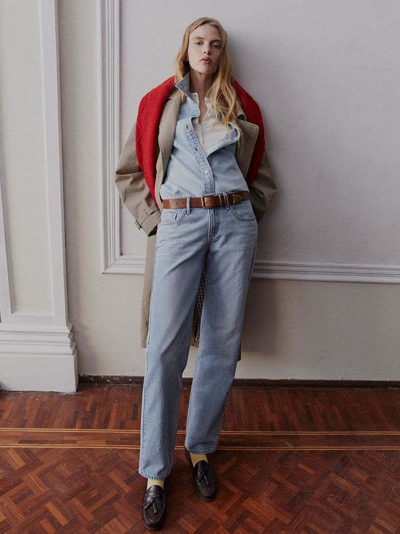 Women in Low-Rise Jeans