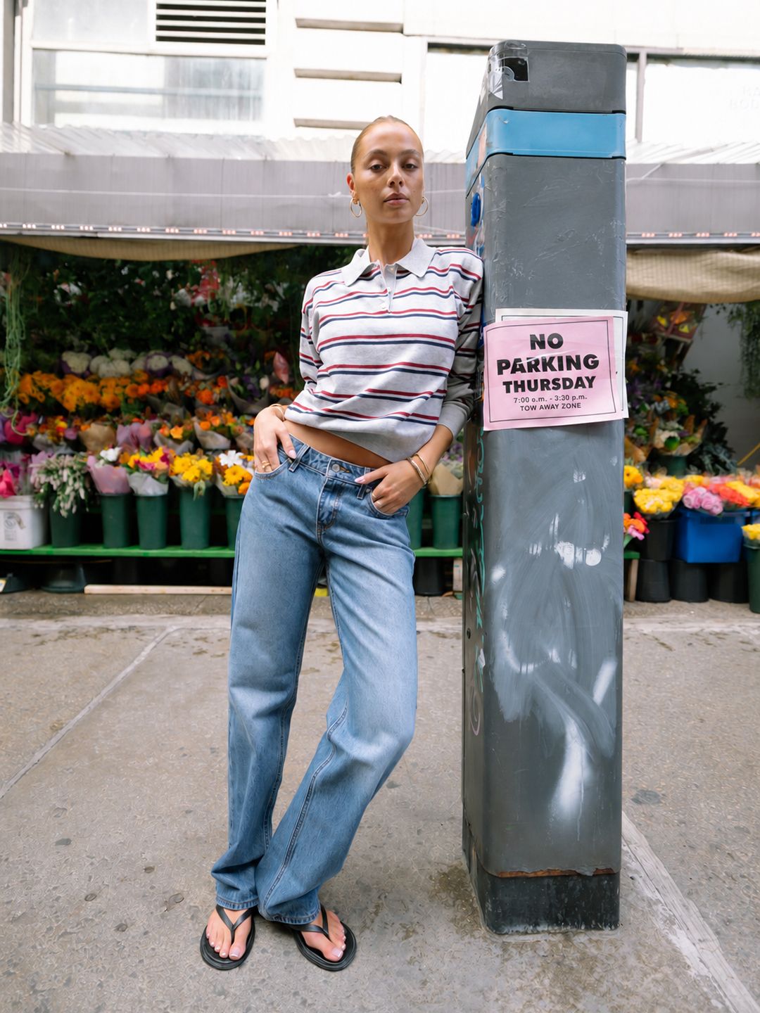 Women in Low-Rise Jeans