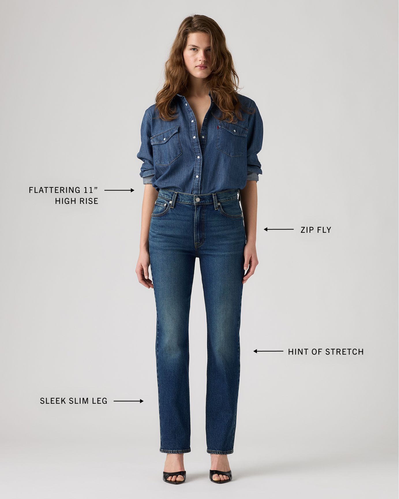 Model wearing extra baggy utility