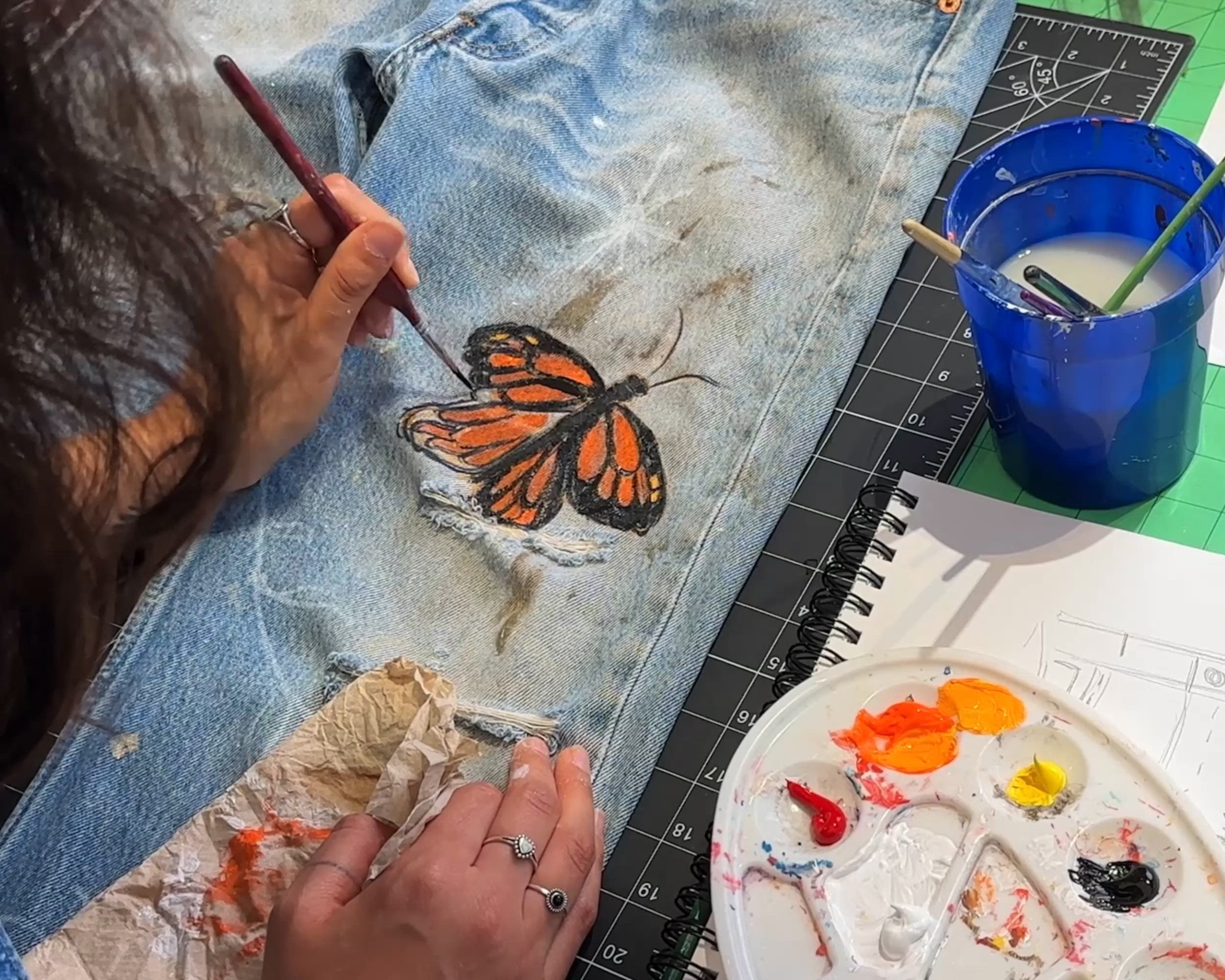 Fill In The Shapes With Paint