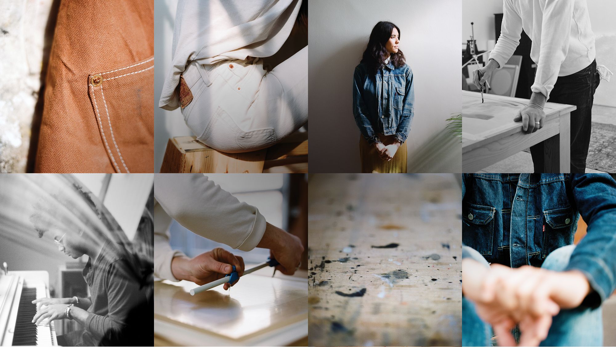 Image grid of creators