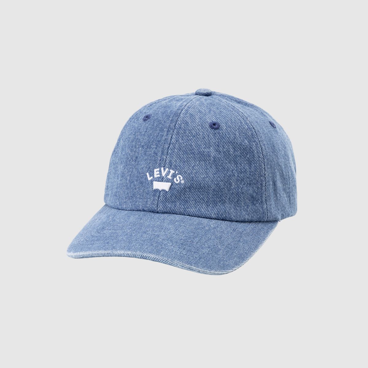 Lazy Girl Logo Cap — Jeans Blue