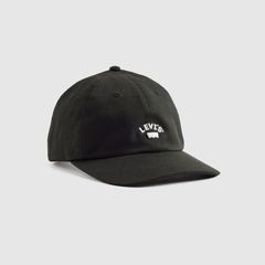 Lazy Girl Logo Cap — Caviar Twill - Black 2