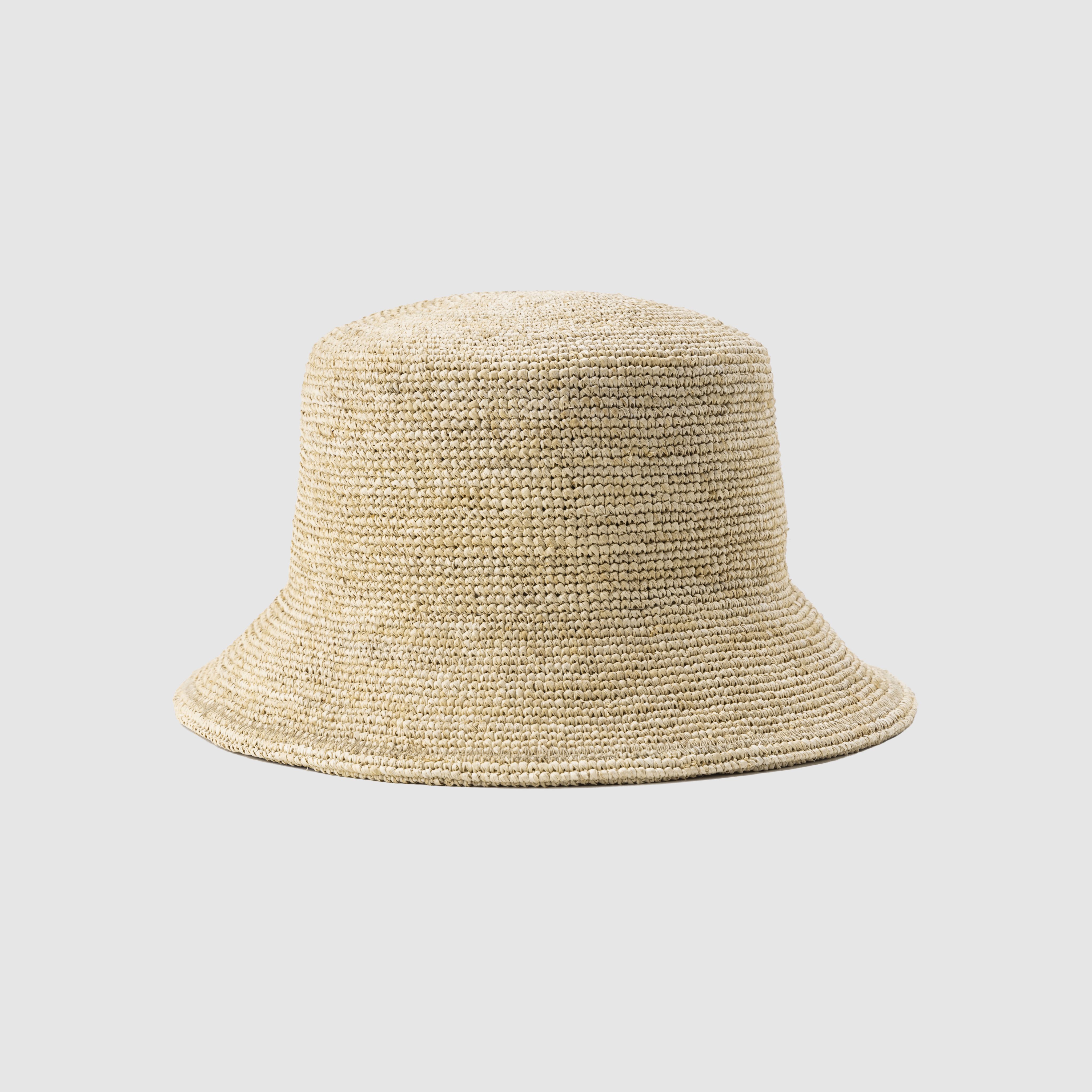 Straw Bucket Hat 2