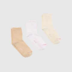 Levi's® Short Cut Lettuce Socks (3 Pack) — Multi-Color 1
