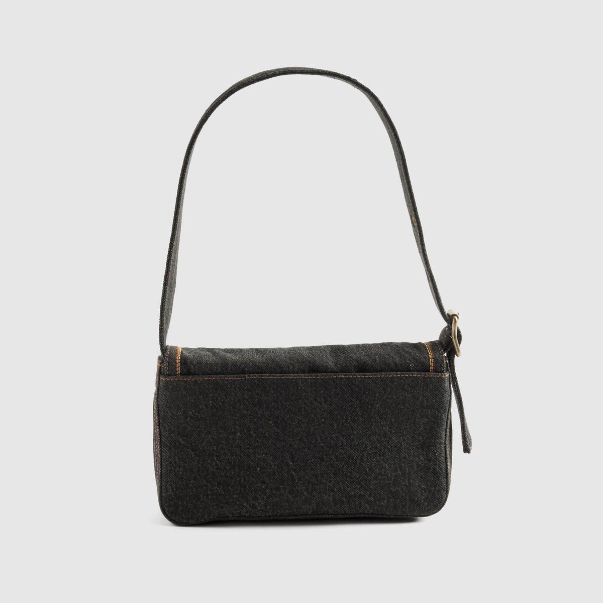 Brannan Shoulder Bag — Black Dark Wash - Black