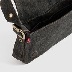 Brannan Shoulder Bag — Black Dark Wash - Black 5