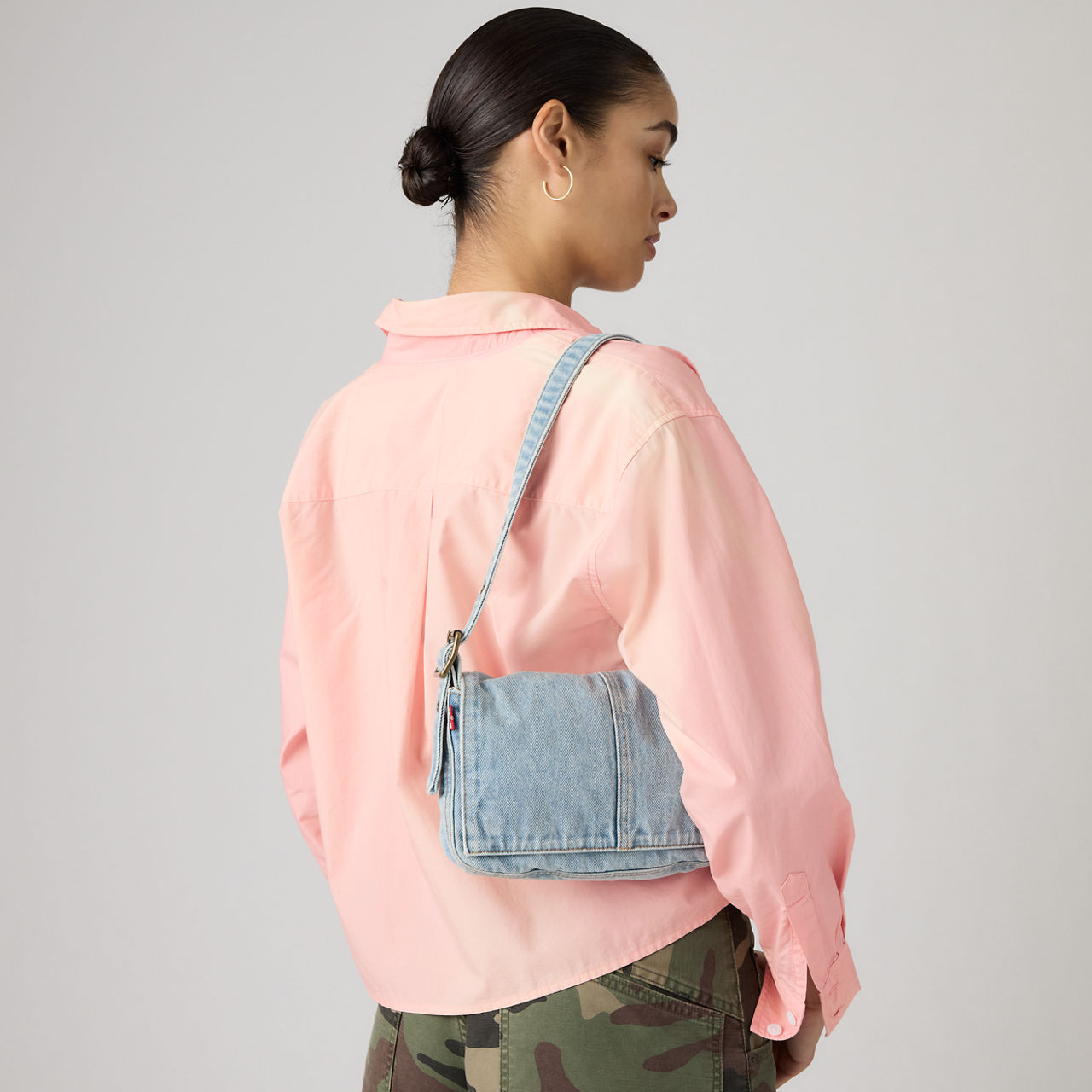 Levi's Brannan Shoulder Bag In Gray