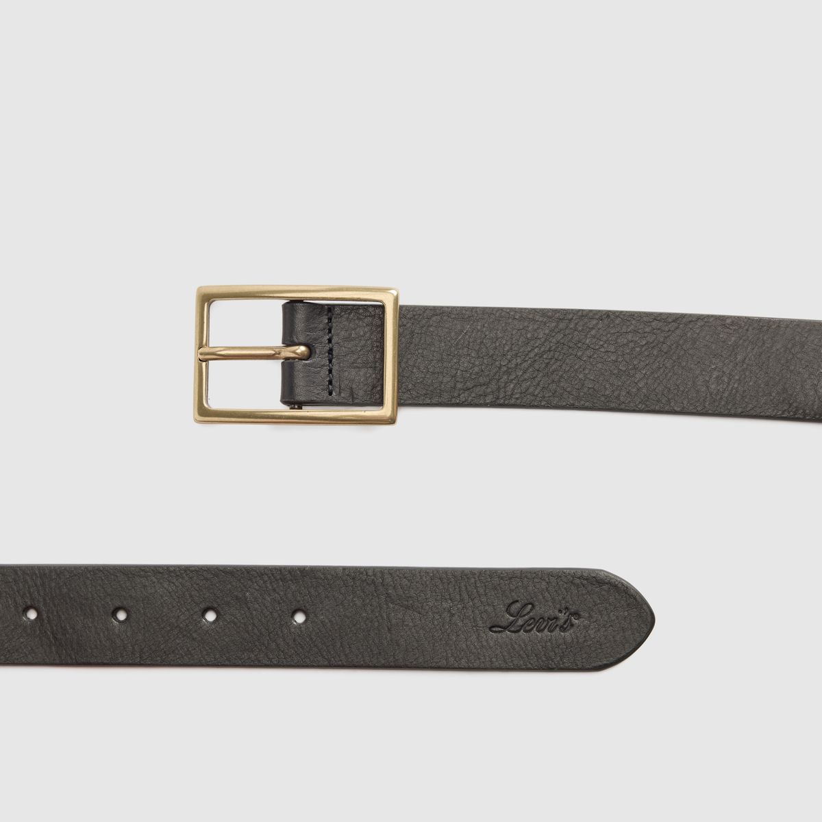 Women's Buckle Belt — Caviar - Black
